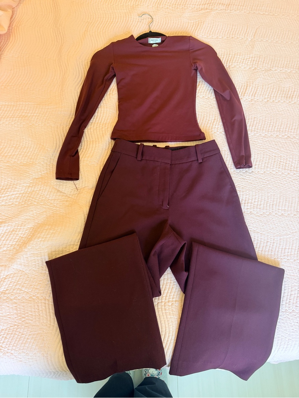 Aritzia Top and Pant set
